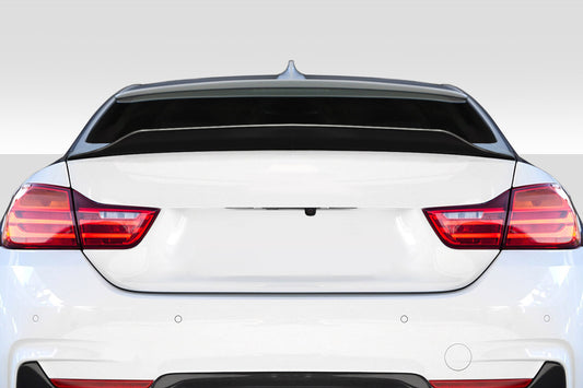 Extreme Dimensions Duraflex Damon Wing Spoiler Compatible With 2014-2020 BMW 4 Series - 1 Piece - 117810
