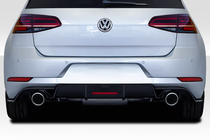 Extreme Dimensions Duraflex Waterman Rear Lip Add On Spoiler Compatible With 2015-2021 Volkswagen Golf - 1 Piece - 117812