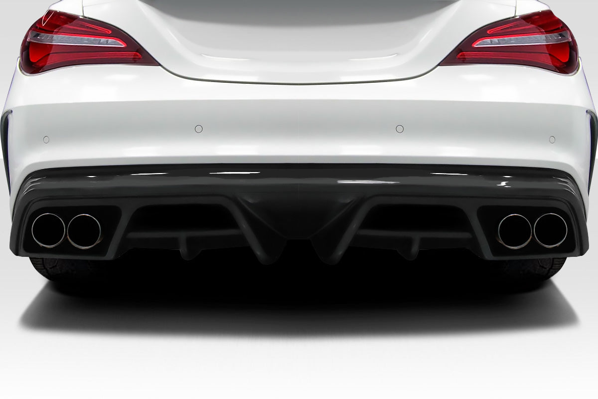 Extreme Dimensions Duraflex Burnout Rear Lip Add On Spoiler Compatible With 2014-2016 Mercedes CLA - 1 Piece - 117816