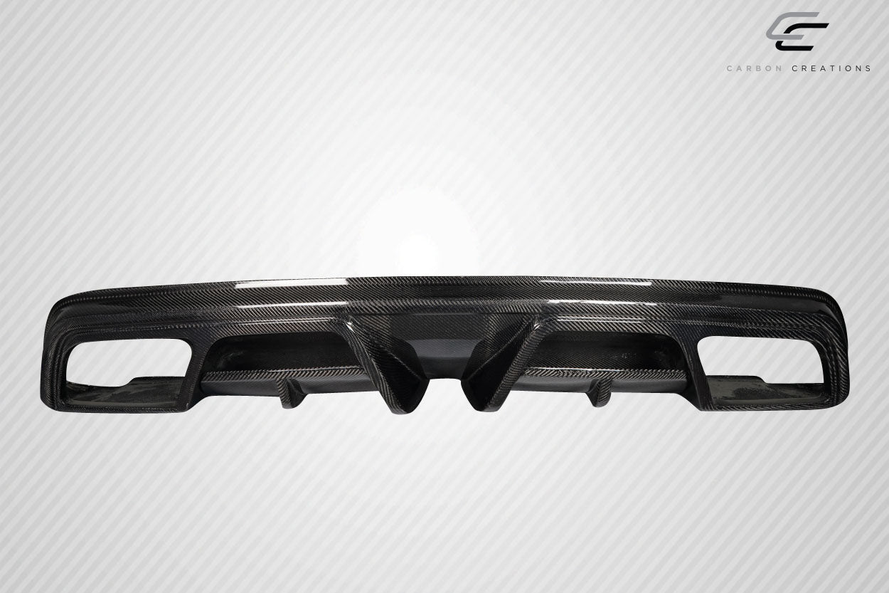 Carbon Creations Burnout Rear Lip Add On Spoiler Compatible With 2014-2016 Mercedes CLA - 1 Piece - 117817