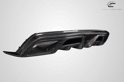 Carbon Creations Burnout Rear Lip Add On Spoiler Compatible With 2014-2016 Mercedes CLA - 1 Piece - 117817