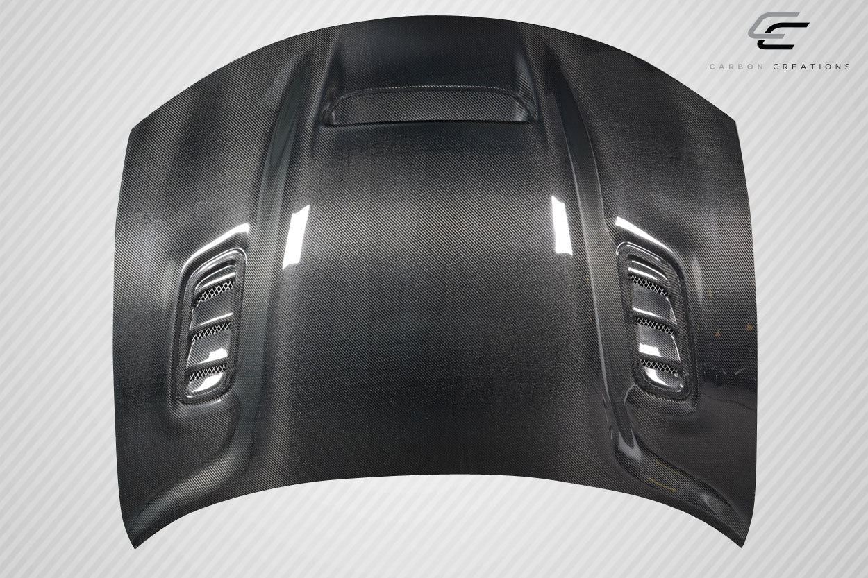 Carbon Creations Hellcat Redeye Look Hood Compatible With 2015-2023 Dodge Charger - 2 Piece - 117821