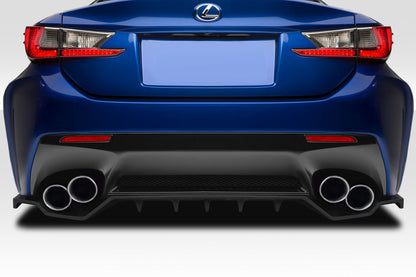 Extreme Dimensions Duraflex Nexos Rear Lip Add On Spoiler Compatible With 2015-2022 Lexus RC-F - 1 Piece - 117829