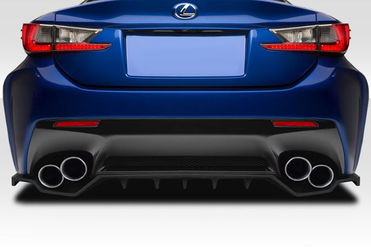 Extreme Dimensions Duraflex Nexos Rear Lip Add On Spoiler Compatible With 2015-2022 Lexus RC-F - 1 Piece - 117829