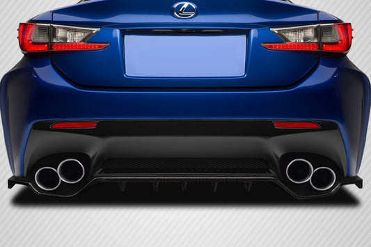 Carbon Creations Nexos Rear Lip Add On Spoiler Compatible With 2015-22 Lexus RC-F - 1 Piece - 117830