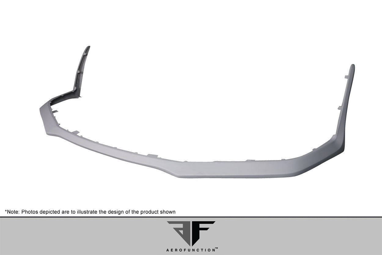 Aero Function AF-1 Front Lip Spoiler Compatible With 2013-2016 Porsche Cayman - 1 Piece - 117831
