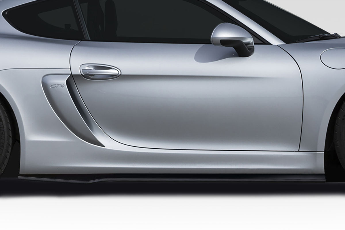 Aero Function AF-1 Side Skirts Compatible With 2013-2016 Porsche Cayman - 2 Piece - 117833