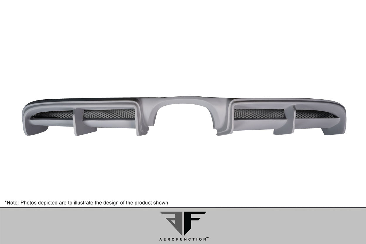 Aero Function AF-1 Rear Lip Add On Spoiler Compatible With 2013-2016 Porsche Cayman - 1 Piece - 117835
