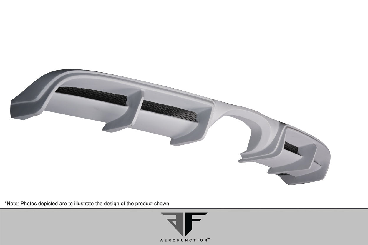 Aero Function AF-1 Rear Lip Add On Spoiler Compatible With 2013-2016 Porsche Cayman - 1 Piece - 117835