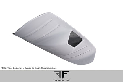 Aero Function AF-1 Rear Diffuser Compatible With 2005-2009 Ferrari F430 - 1 Piece - 117841