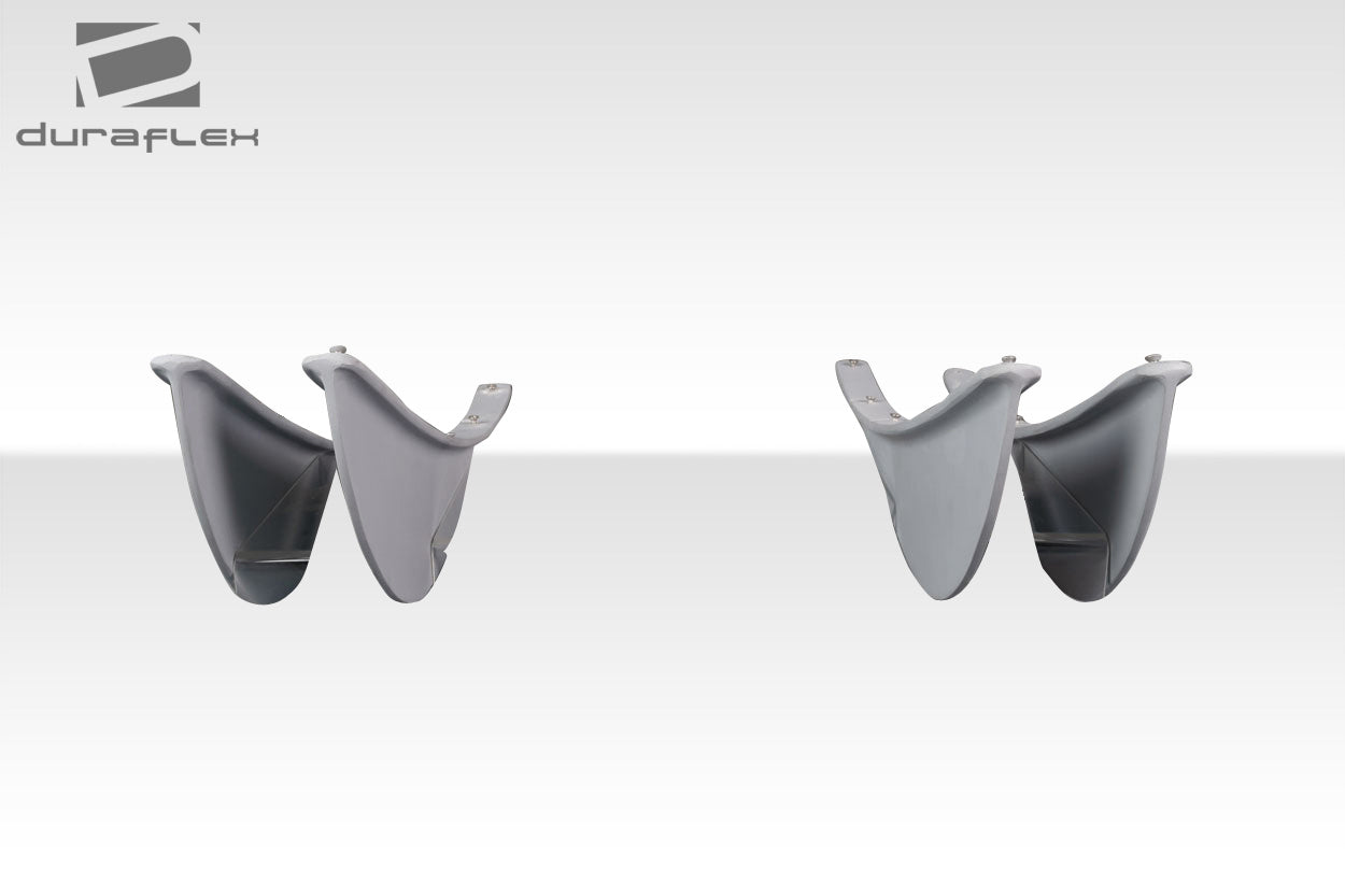 Aero Function AF-1 Rear Diffuser Fins Compatible With 2005-2009 Ferrari F430 - 4 Piece - 117843