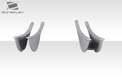Aero Function AF-1 Rear Diffuser Fins Compatible With 2005-2009 Ferrari F430 - 4 Piece - 117843