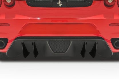Aero Function AF-1 Rear Diffuser Fins Compatible With 2005-2009 Ferrari F430 - 4 Piece - 117843