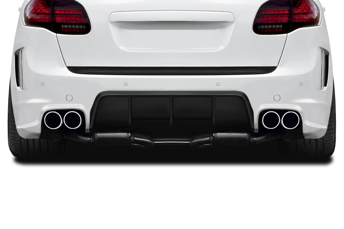 Aero Function AF-4 Rear Bumper Cover Compatible With 2011-2014 Porsche Cayenne - 1 Piece - 117868