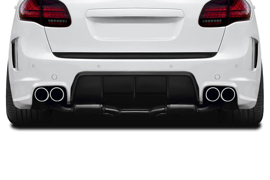Aero Function AF-4 Rear Bumper Cover Compatible With 2011-2014 Porsche Cayenne - 1 Piece - 117868