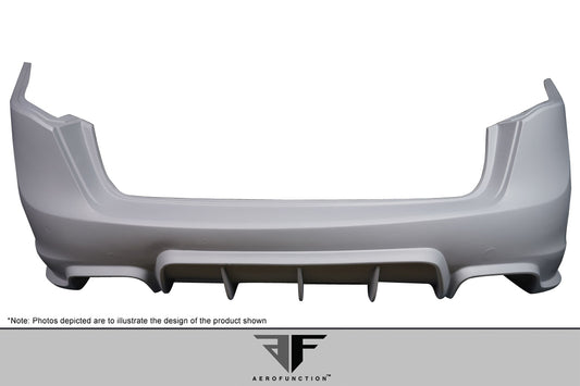 Aero Function AF-4 Rear Bumper Cover Compatible With 2011-2014 Porsche Cayenne - 1 Piece - 117868