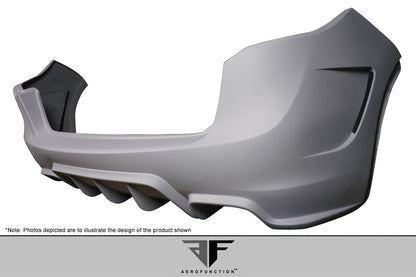 Aero Function AF-4 Rear Bumper Cover Compatible With 2011-2014 Porsche Cayenne - 1 Piece - 117868