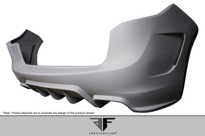 Aero Function AF-4 Rear Bumper Cover Compatible With 2011-2014 Porsche Cayenne - 1 Piece - 117868