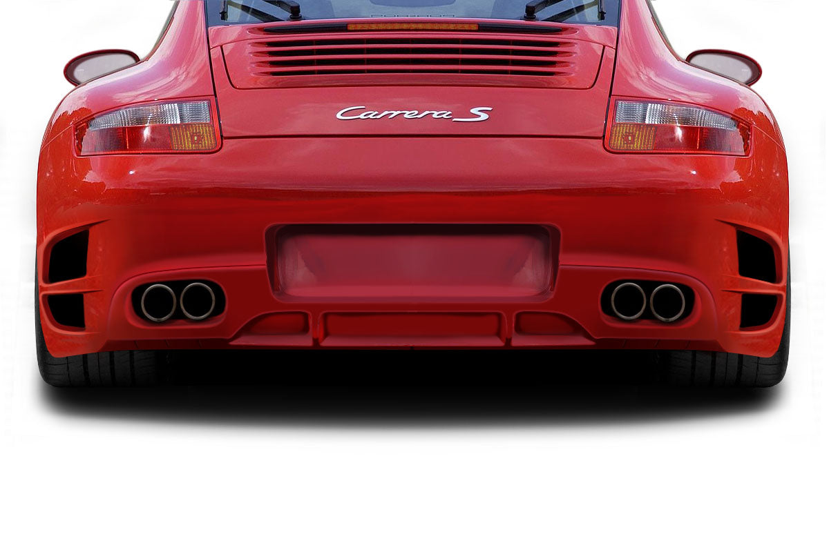 Aero Function AF-1 Rear Bumper Cover Compatible With 2009-2011 Porsche 997 - 1 Piece - 117874