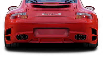 Aero Function AF-1 Rear Bumper Cover Compatible With 2009-2011 Porsche 997 - 1 Piece - 117874