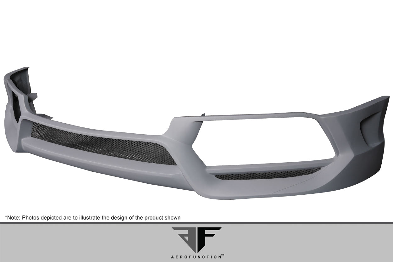 Aero Function AF-1 Front Bumper Cover Compatible With 2012-2018 Bentley Continental - 1 Piece - 117900