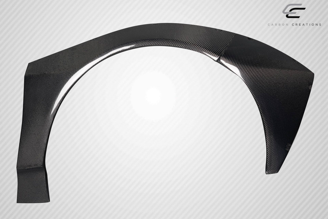 Carbon Creations Gran Veloce Wide Body Front Fenders Flares Compatible With 2020-2023 Chevrolet Corvette - 4 Piece - 117911