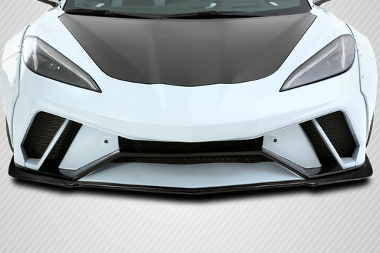 Carbon Creations Gran Veloce Front Lip Spoiler Compatible With 2020-2023 Chevrolet Corvette - 1 Piece - 117917