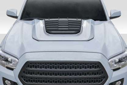 Extreme Dimensions Duraflex Street Runner Hood Scoop Compatible With 2016-2023 Toyota Tacoma - 1 Piece - 117920