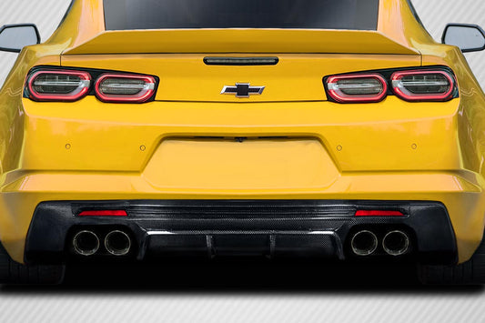 Carbon Creations Z1 Speed Rear Lip Add On Spoiler Compatible With 2016-2023 Chevrolet Camaro - 1 Piece - 117923