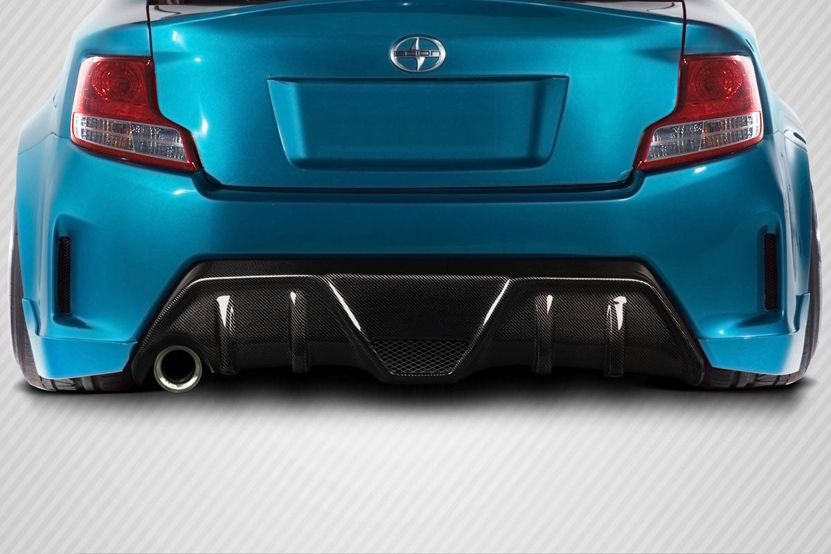 Carbon Creations Boss Rear Lip Add On Spoiler Compatible With 2011-2013 Scion TC - 1 Piece - 117939