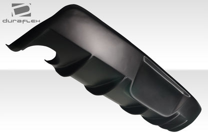 Extreme Dimensions Duraflex Corkscrew Rear Lip Add On Spoiler Compatible With 2004-2009 Mazda 3 - 1 Piece - 117942