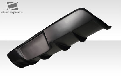 Extreme Dimensions Duraflex Corkscrew Rear Lip Add On Spoiler Compatible With 2004-2009 Mazda 3 - 1 Piece - 117942
