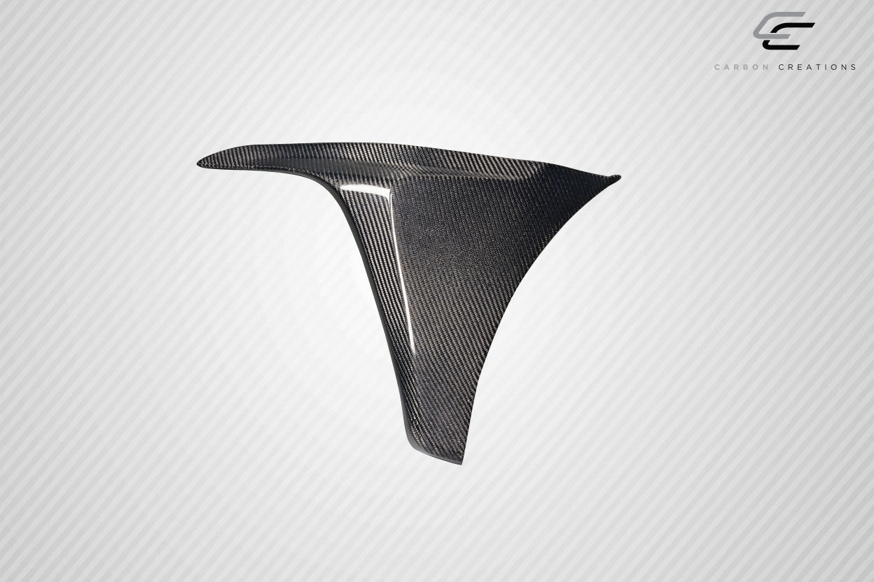 Carbon Creations Yoka Front Lip Spoiler Compatible With 2016-2018 Honda Civic - 3 Piece - 117945