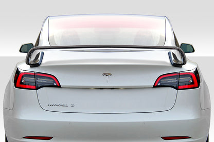Extreme Dimensions Duraflex Lightspeed Wing Spoiler Compatible With 2018-2023 Tesla Model 3 - 1 Piece - 117948