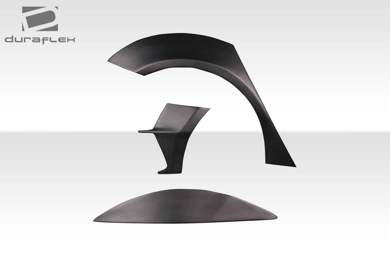 Extreme Dimensions Duraflex Reis Rear Fender Flares Compatible With 2013-2016 Ford Fusion - 6 Piece - 117978