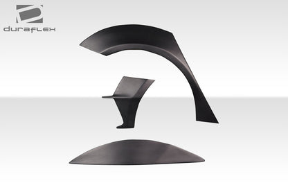 Extreme Dimensions Duraflex Reis Rear Fender Flares Compatible With 2013-2016 Ford Fusion - 6 Piece - 117978