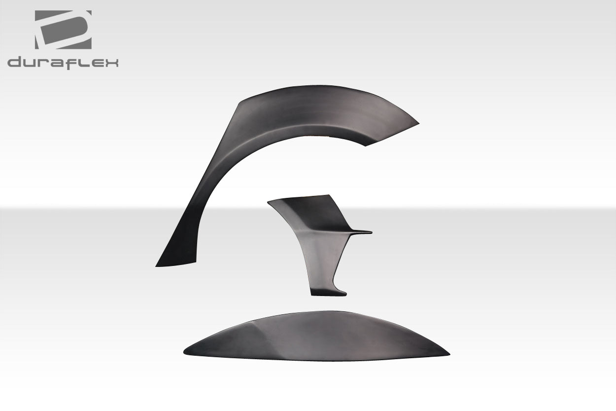 Extreme Dimensions Duraflex Reis Rear Fender Flares Compatible With 2013-2016 Ford Fusion - 6 Piece - 117978