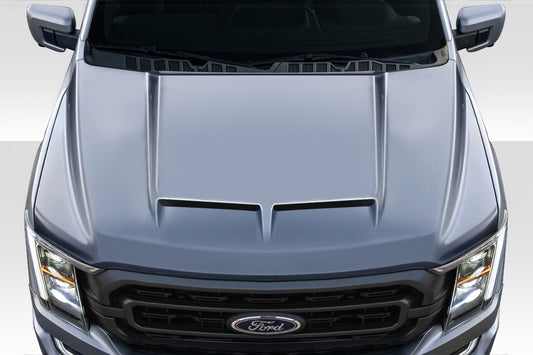 Extreme Dimensions Duraflex GT500 Look Hood Compatible With 2021-2023 Ford F150 - 1 Piece - 117990