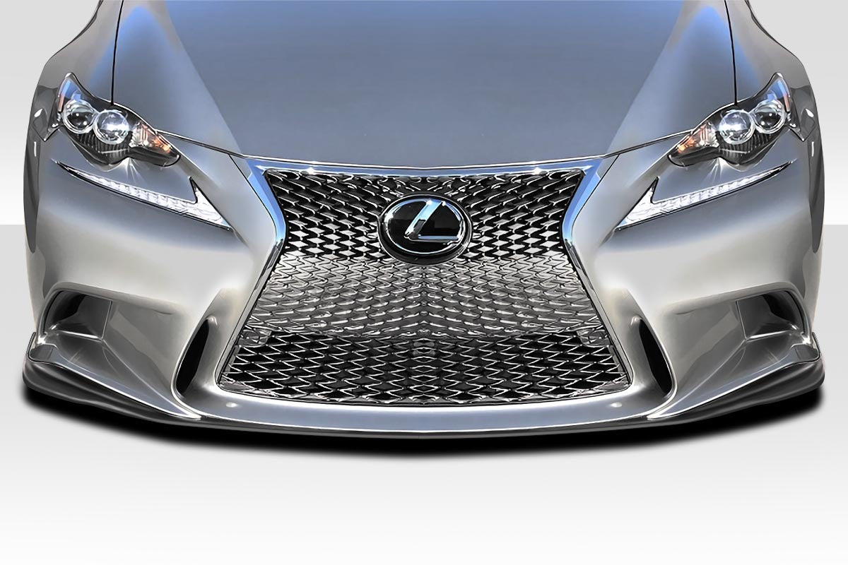 Extreme Dimensions Duraflex Hyper Front Lip Spoiler Compatible With 2014-2020 Lexus IS - 1 Piece - 117994
