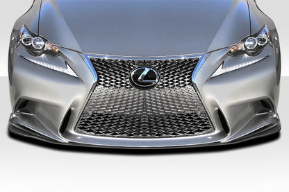 Extreme Dimensions Duraflex Hyper Front Lip Spoiler Compatible With 2014-2020 Lexus IS - 1 Piece - 117994
