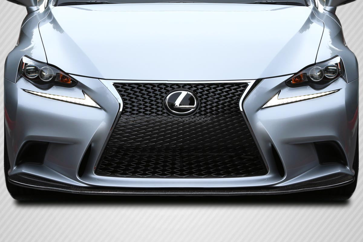 Carbon Creations Hyper Front Lip Spoiler Compatible With 2014-2020 Lexus IS - 1 Piece - 117995