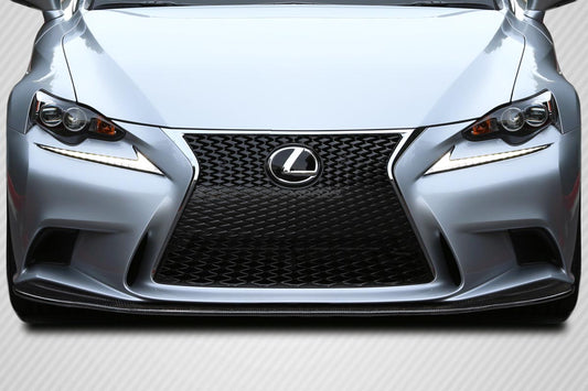 Carbon Creations Hyper Front Lip Spoiler Compatible With 2014-2020 Lexus IS - 1 Piece - 117995