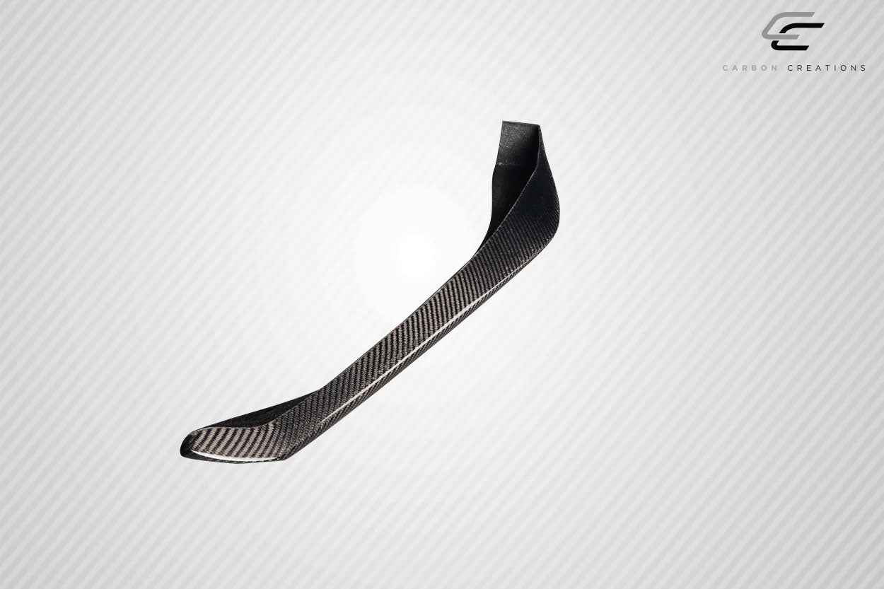 Carbon Creations Streetline Front Lip Spoiler Compatible With 2015-2018 Ford Focus - 2 Piece - 117997