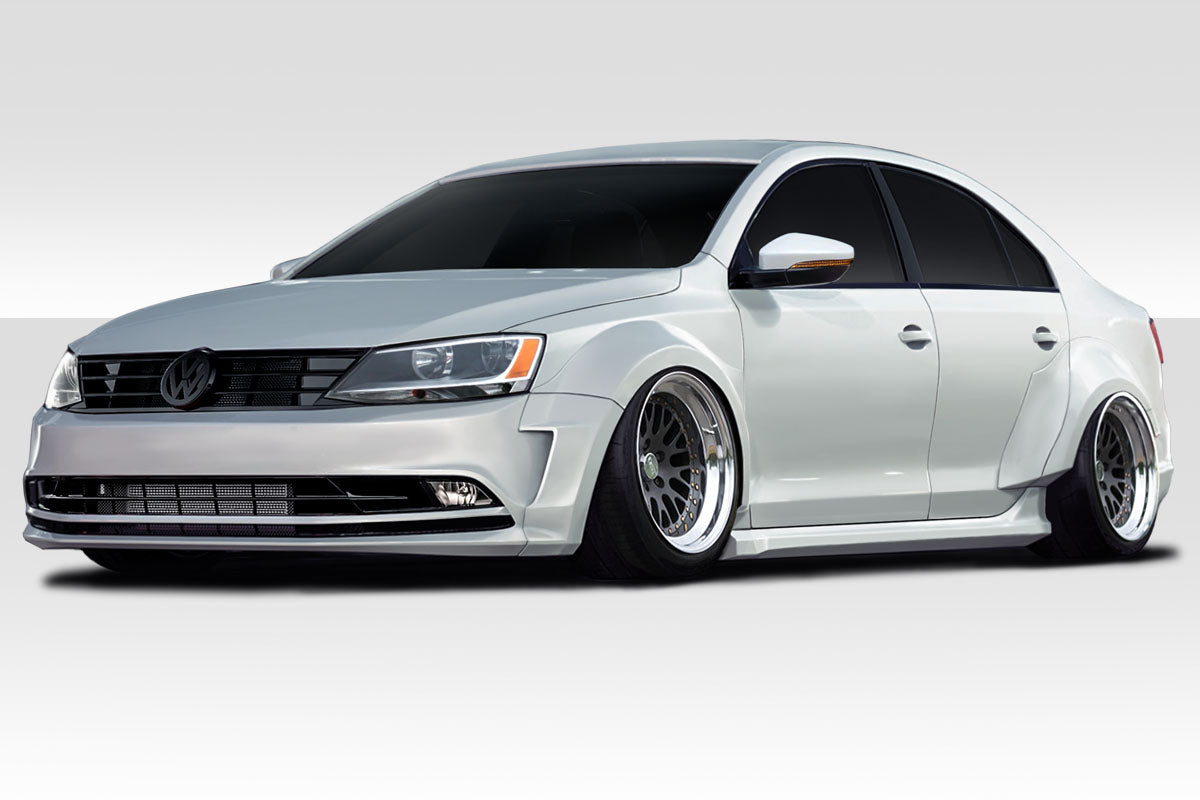 Extreme Dimensions Duraflex KTV Wide Body Kit Compatible With 2011-2018 Volkswagen Jetta - 12 Piece - 118000