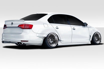 Extreme Dimensions Duraflex KTV Wide Body Kit Compatible With 2011-2018 Volkswagen Jetta - 13 Piece - 118001