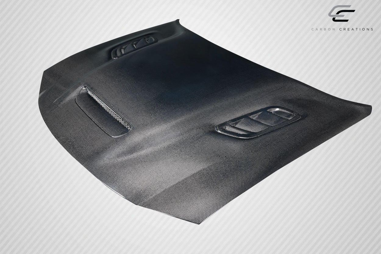 Carbon Creations Hellcat Redeye Look Hood Compatible With 2006-2010 Dodge Charger - 1 Piece - 118003