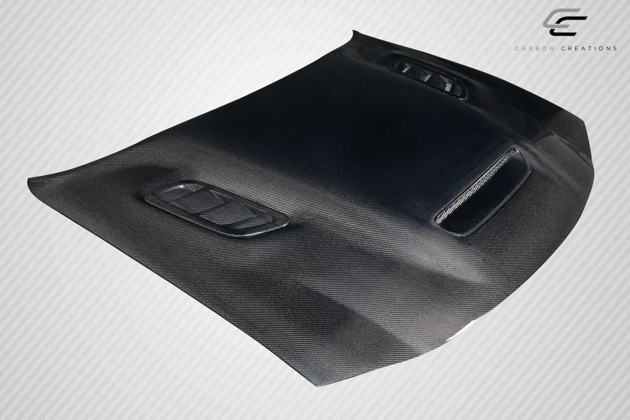 Carbon Creations Hellcat Redeye Look Hood Compatible With 2006-2010 Dodge Charger - 1 Piece - 118003