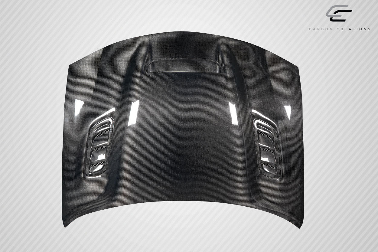 Carbon Creations Hellcat Redeye Look Hood Compatible With 2006-2010 Dodge Charger - 1 Piece - 118003