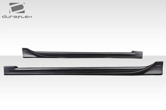 Extreme Dimensions Duraflex HP Wave Side Skirts Compatible With 2014-2018 Mazda 3 - 2 Piece - 118016