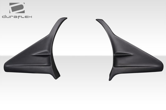 Extreme Dimensions Duraflex Lucid Rear Lip Add On Spoiler Compatible With 1993-1997 Mazda RX7 - 2 Piece - 118022